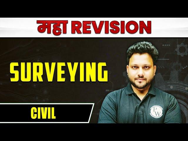 Surveying | CIVIL | MAHA Revision