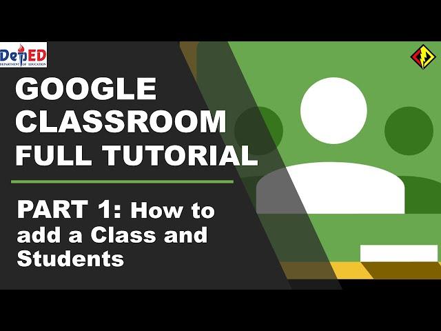 GOOGLE CLASSROOM FULL TUTORIAL 2020 (HOW TO CREATE A CLASS AND INVITE  STUDENTS - PART 1)