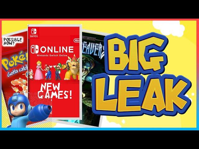 HUGE Nintendo Switch Leak For Nintendo switch Online! | Capcom SKIPS Nintendo switch?!