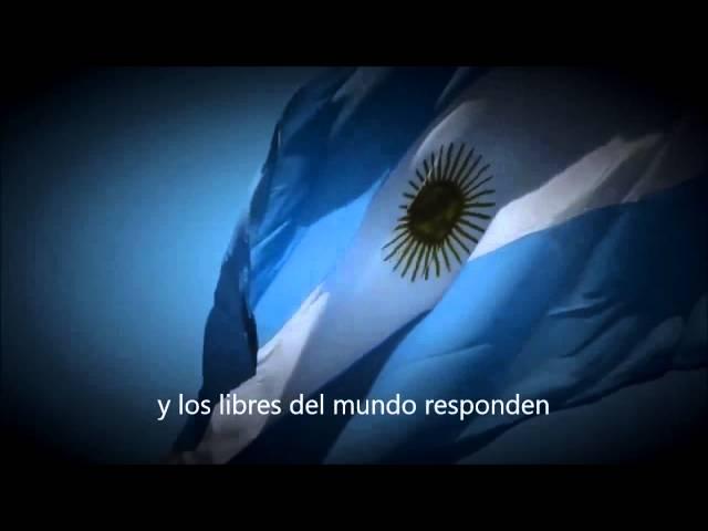 Himno nacional argentino subtitulado