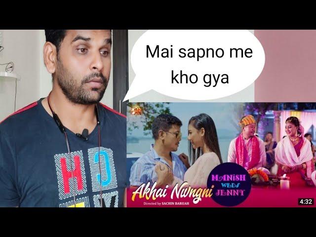 Akhai Nwngni | Official Bodo Music Video | Manish Swargiary | Jennifer Daimary | Reaction