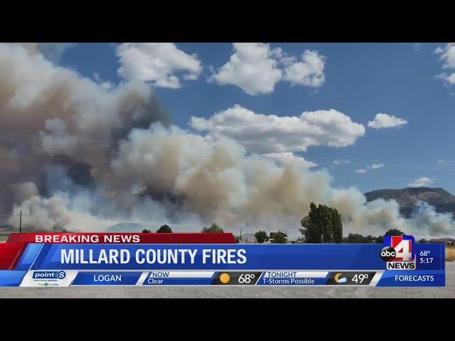 Millard County fires