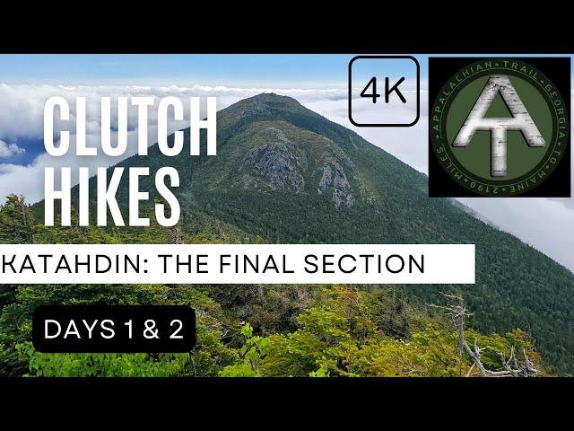 Clutch Hikes the AT to Mt. Katahdin:  Days 1 & 2