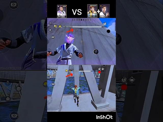Ff Koda vs nairi Skyler ability test  #freefireshort