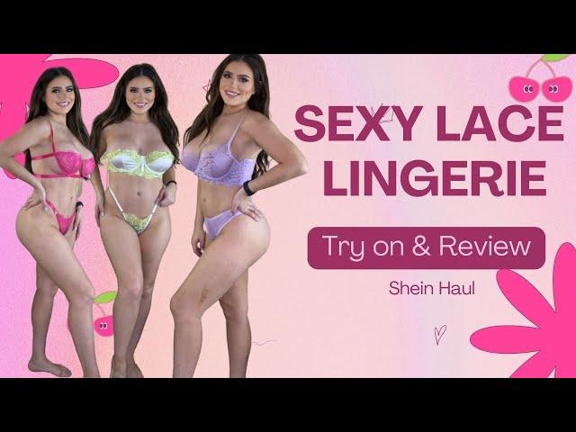 Lace Lingerie | Try On & Review | #tryon #sheinhaul