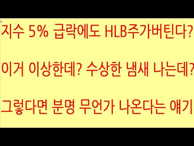 [HLB차트분석]HLB 주가 관여 및 결정 주체는 외국인! 그들이 프로그램 매매로 HLB 주가 결정 중. 얼른 정치 불확실성 해소, 지수 안정화! #에이치엘비 #hlb #윤석열