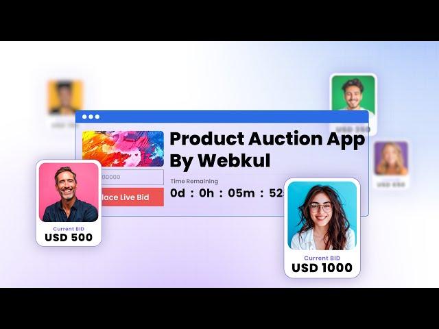 Product Auction App By Webkul