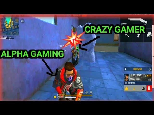 Alpha gaming vs crazy gaming || easy game to ag beast