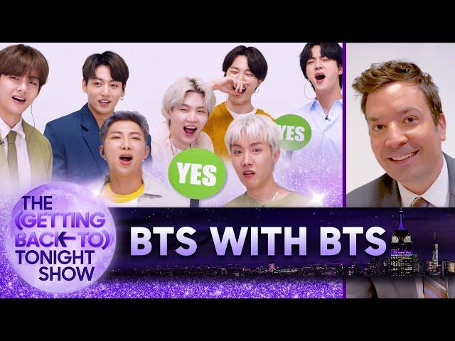 Behind The Scenes with BTS | The (Getting Back to) Tonight Show - Ep. 8