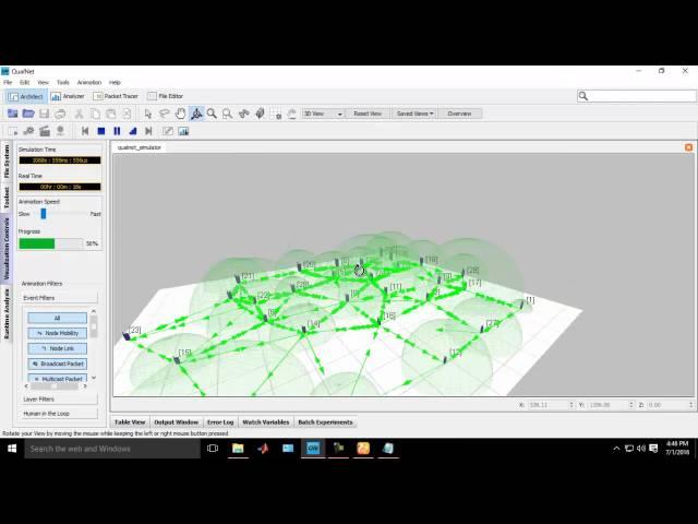 Qualnet simulator