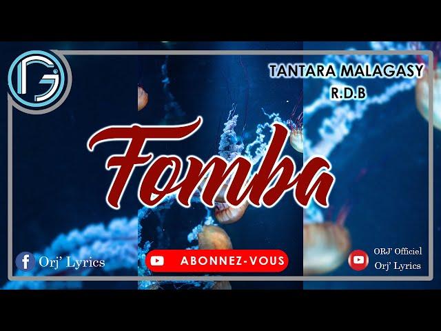 FOMBA || TANTARA MALAGASY [R.D.B]