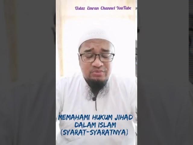 Memahami hukum Jihad dalam Islam