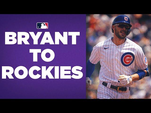 KRIS BRYANT SIGNS WITH ROCKIES!! (All-Star 3B's career highlights with Cubs, Giants)