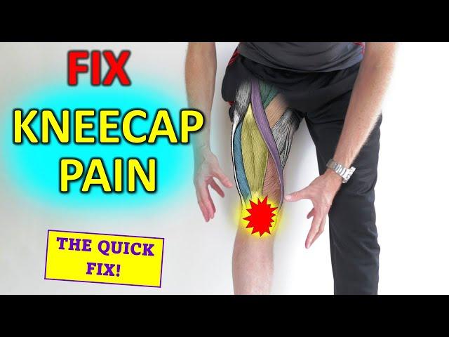 How To Fix Pain In The Front Of The Knee. (Runner's knee)