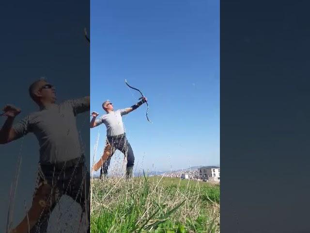 Turkish Organic Horn Bow Range Test