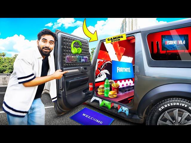 We Made Secret Gaming Room Inside Car - गाडी के अंदर गेमिंग रूम बना दिया 