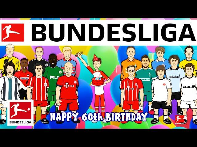 Happy 60th Birthday Bundesliga! Powered by 442oons