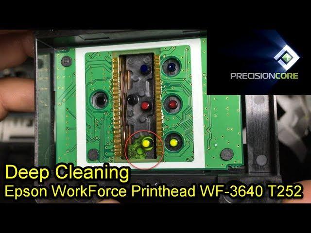 Extreme Unclog Epson Printhead WorkForce WF-3640 Fix 0x97 0xEA Error