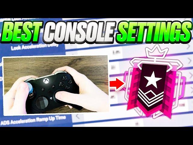 Champion *BEST* Settings & Sensitivity - Rainbow Six Siege Console