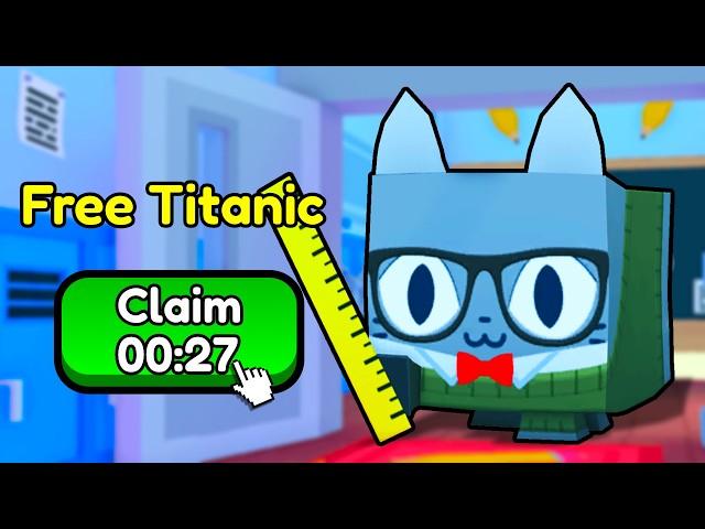 HOW TO GET THE NEW *FREE* TITANIC IN THE PET SIM 99!