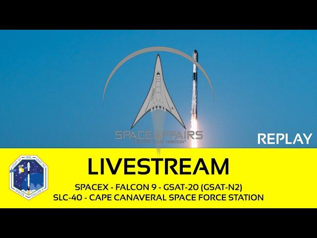 SpaceX - Falcon 9 - GSAT-20 - SLC-40 - Cape Canaveral SFS - November 18, 2024