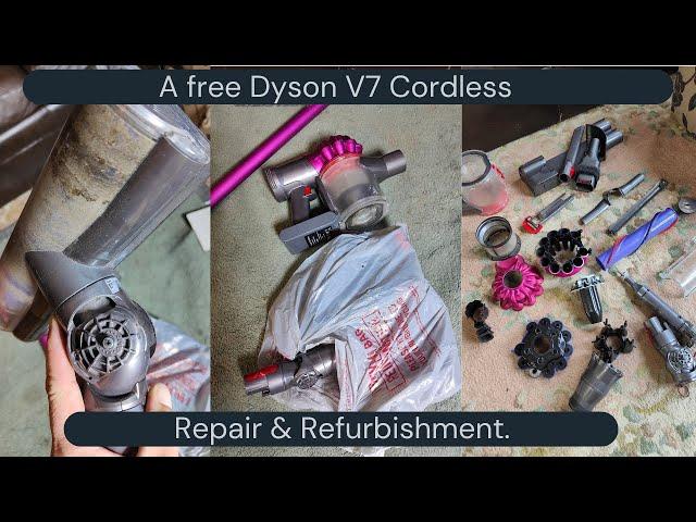 A free knackered Dyson v7 cordless! Can we make it work again?