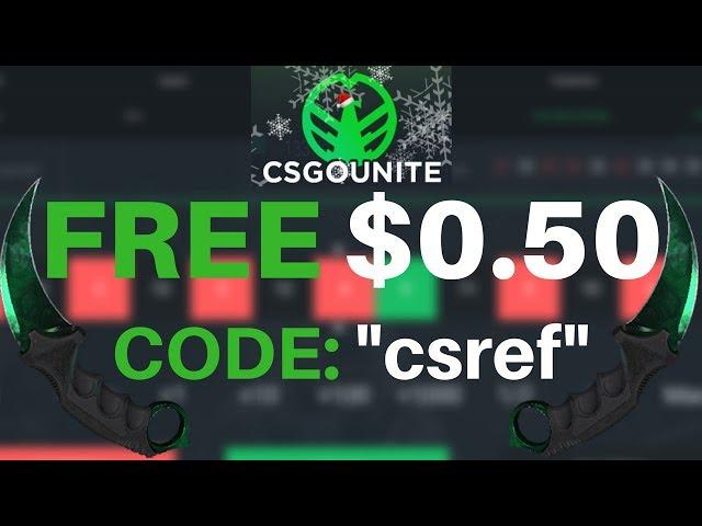 CSGOunite Code | CSGOunite Promo Code | New CSGO Gambling Site
