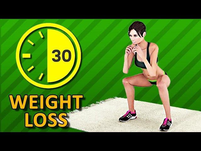 Half An Hour Weight Loss - 30 Min Home Workout To Burn Fat