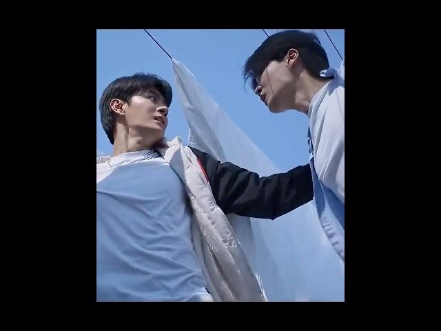 Sun & Peace, the coolest duo. Peace was protecting Sun after their first date  #thebangkokboy