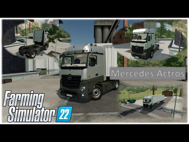 FS22 Everyday mod/ Mercedes Benz Actros 2020 Truck