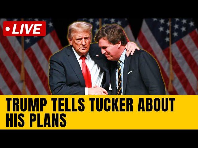 LIVE | Trump News Live | Trump Tucker Interview LIVE | Tucker Carlson Interviews Trump | N18G