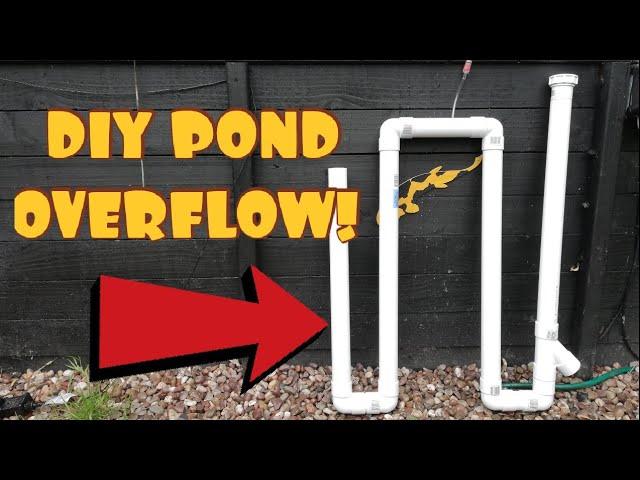 THEKOIPOND 🈂️DIY POND OVERFLOW SYSTEM ️