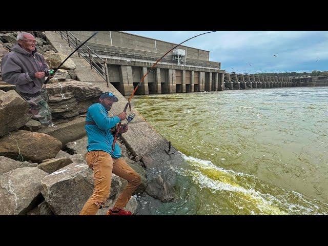 The RIVER BEAST Tried To Pull Me In!!! -- I Caught Him Food For a MONTH!