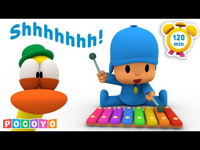  ¡Shhh!  ¡Es el desafío del juego silencioso! Pocoyo  Español | Dibujos animados para niños