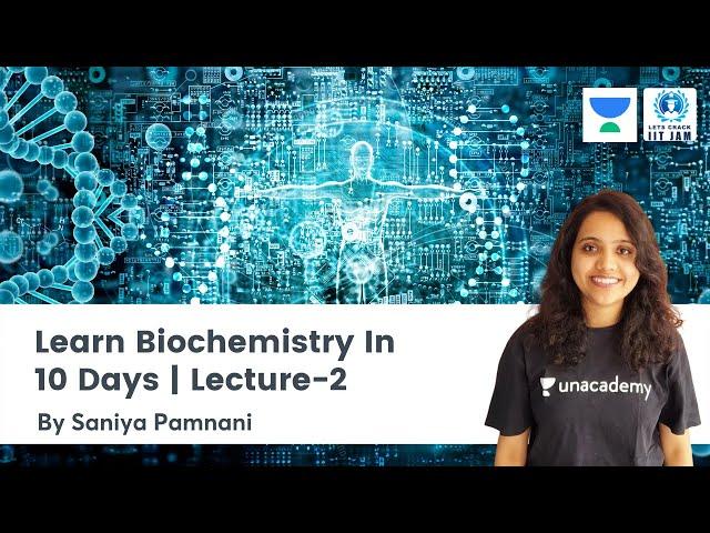 Learn Biochemistry In 10 Days | L1 | IIT JAM | Let's Crack IIT JAM | Saniya Pamnani