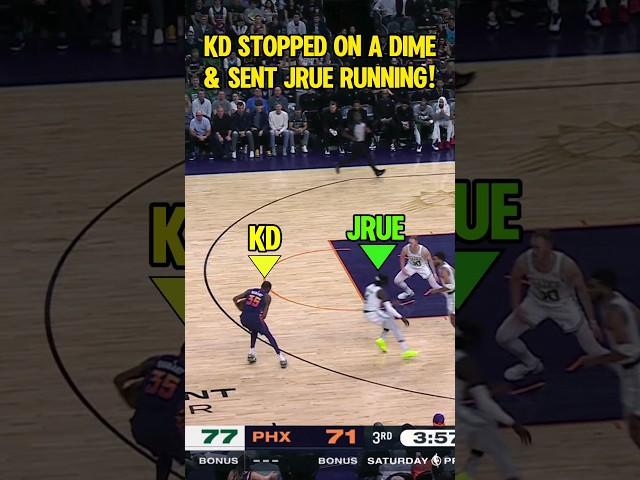 KD's handles are WILD at his height!