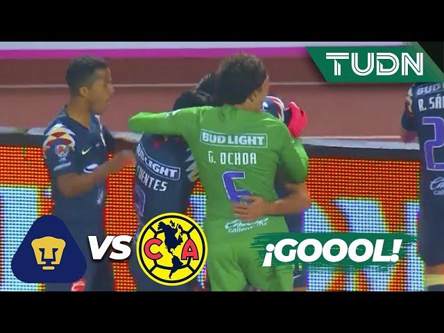 ¡De último minuto! ¡Gol de Henry! | Pumas 3 - 2 América | Liga Mx Clausura 2020 - Jornada 9 | TUDN