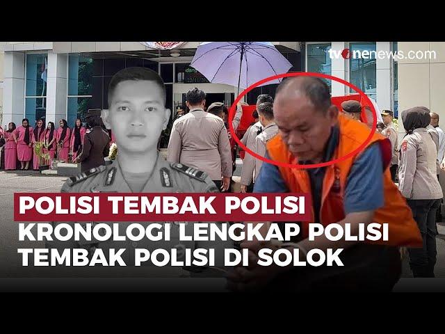 Kapolda Sumbar Ungkap Kronologi Polisi Tembak Polisi: Ditembak Dari Dekat | OneNews Update