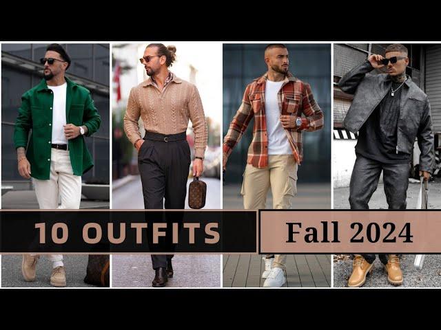 10 Latest Fall Outfit Ideas for Men 2024 | Men's Fashion