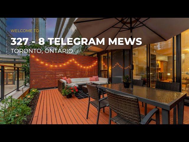 327 - 8 Telegram Mews, Toronto | Lifestyle Real Estate Video Tour | SkySight.ca