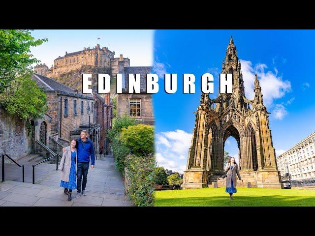 What to do with ONE day in Edinburgh, Scotland! & FREE Map Guide!