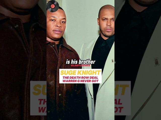 Suge Knight ADMITS His Biggest Regret: Not Signing Warren G to Death Row After Dr Dre's The Chronic