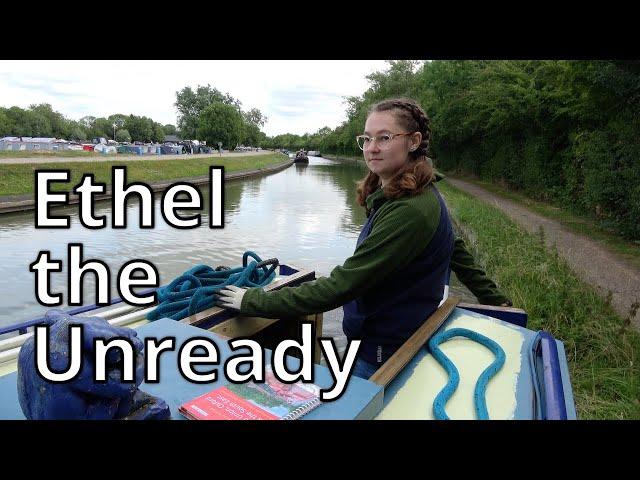 274. Narrowboat cruising on the Grand Union Canal