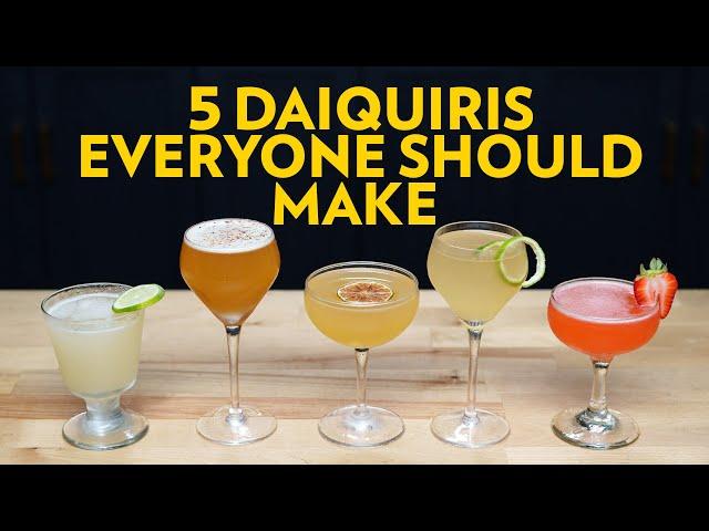 5 Favorite Daiquiris EVERYONE should make