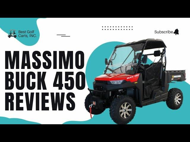 Massimo Buck 450 Reviews 2024 | Specs, Pros, Cons & Performance (Tested)