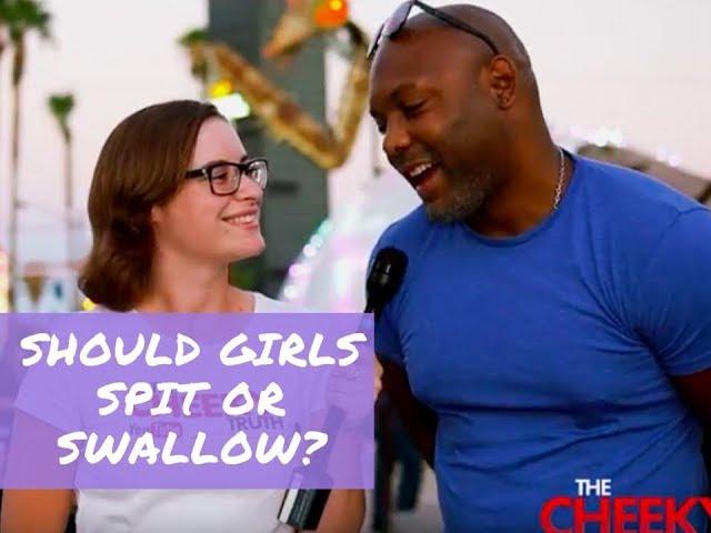 SHOULD A GIRL SPIT OR SWALLOW? Do Men Prefer Women To Spit Or Swallow?