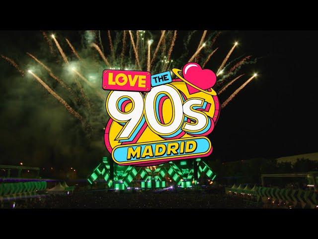 LOVE THE 90S MADRID 2025 | Artistas confirmados