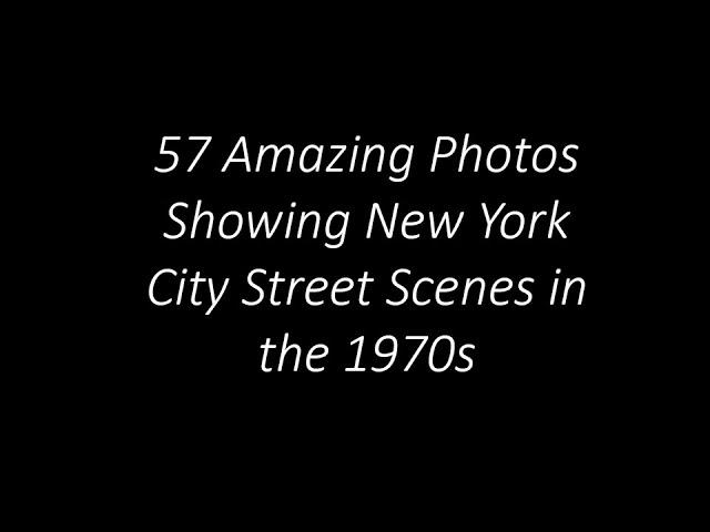 57 Amazing Photos Showing New York City Street Scenes in the 1970s