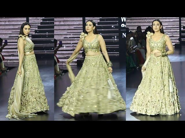 Karisma Kapoor Ramp Walk At Lakme Fashion Week 2024