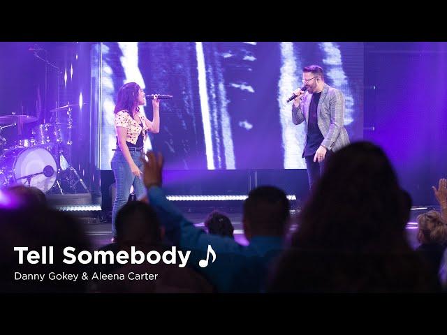 Danny Gokey - Tell Somebody ft. Aleena Carter (Legacy Church)